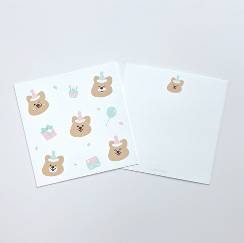 Young Forest / Cone Hat Quokka Card