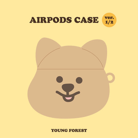 YOUNG FOREST / Face Airpods Case (for Airpods 1/2)