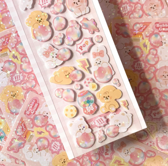 yany studio / Bubble Gum stickers 貼紙