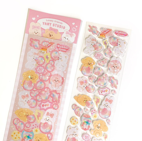 yany studio / Bubble Gum stickers 貼紙