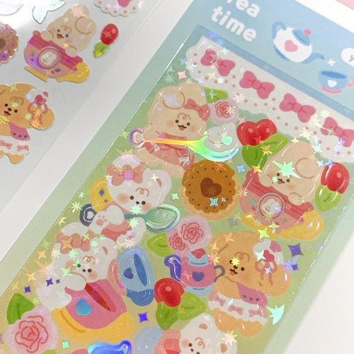 yany studio / Tea time stickers 貼紙