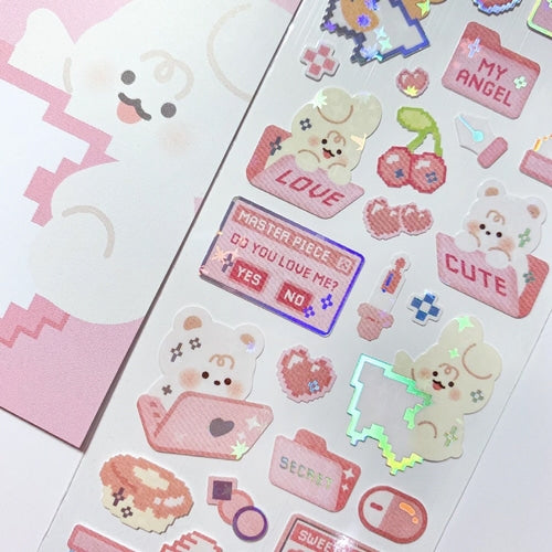 yany studio / Pixel stickers 貼紙