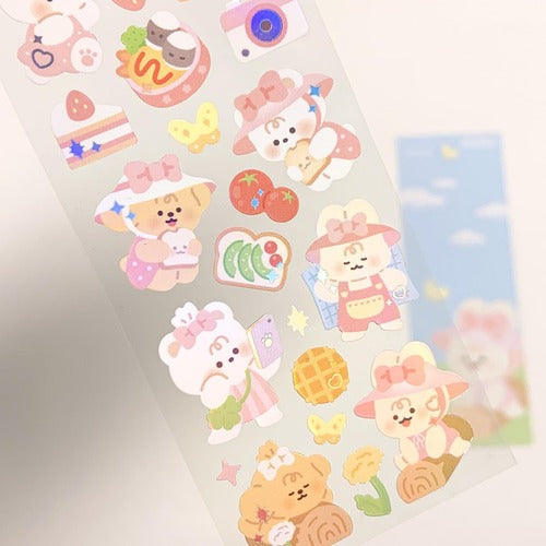 yany studio / Picnic stickers 貼紙