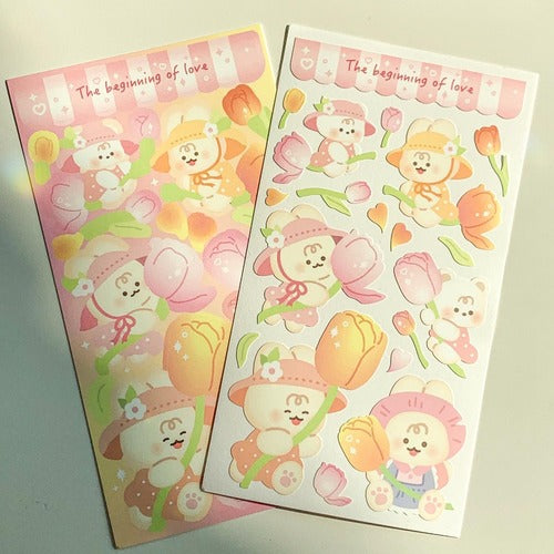 yany studio / Tulip Festival stickers 貼紙