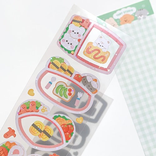 yany studio / Lunch Box frame stickers 貼紙