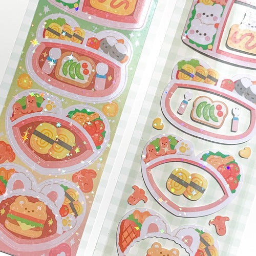 yany studio / Lunch Box frame stickers 貼紙