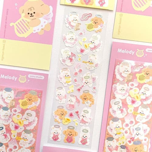 yany studio /  Melody stickers 貼紙