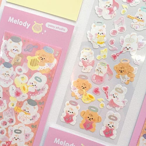 yany studio /  Melody stickers 貼紙