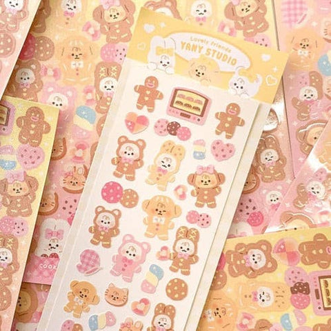 yany studio /  Cookie stickers 貼紙