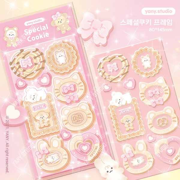 yany studio /  Special Cookie stickers 貼紙