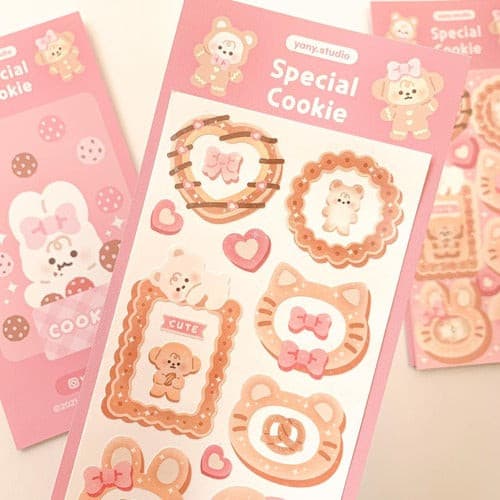 yany studio /  Special Cookie stickers 貼紙