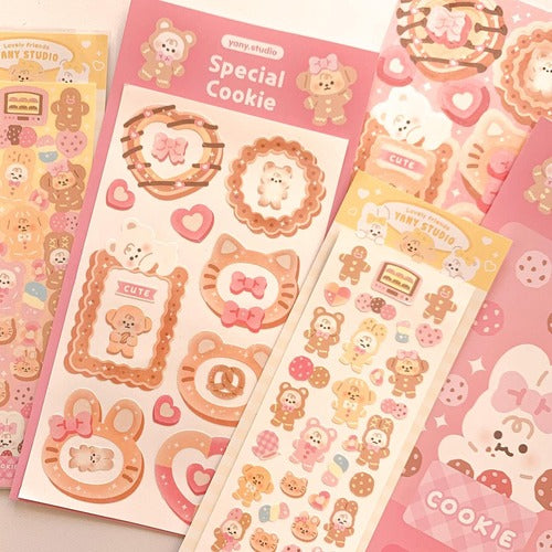 yany studio /  Special Cookie stickers 貼紙