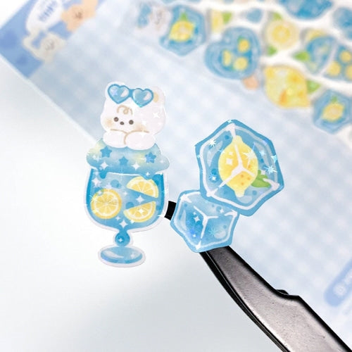 yany studio / Ice Blue Lemon stickers貼紙