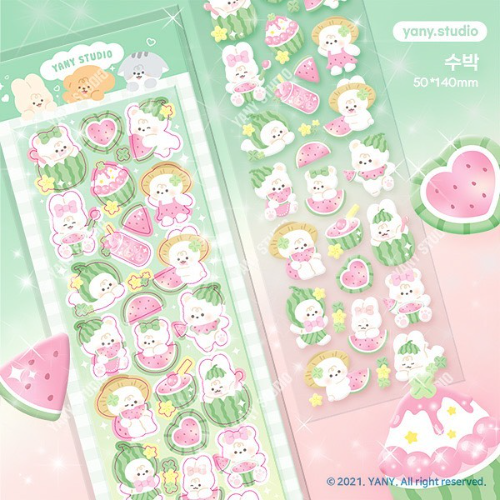 yany studio / Watermelon stickers 貼紙