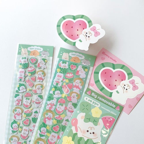 yany studio / Watermelon stickers 貼紙