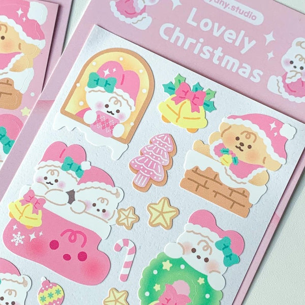 yany studio / Lovely Christmas stickers 貼紙