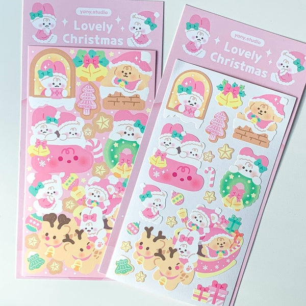 yany studio / Lovely Christmas stickers 貼紙