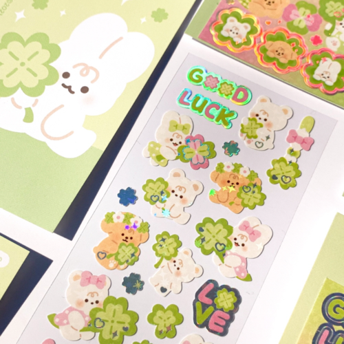 yany studio / Clover stickers 貼紙