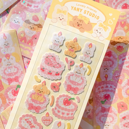 yany studio / Cake Shop stickers 貼紙