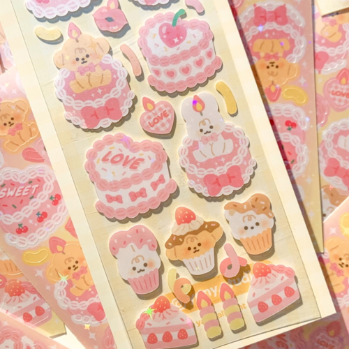 yany studio / Cake Shop stickers 貼紙