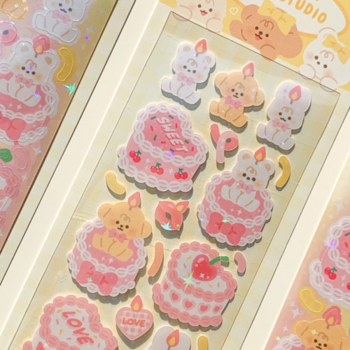 yany studio / Cake Shop stickers 貼紙