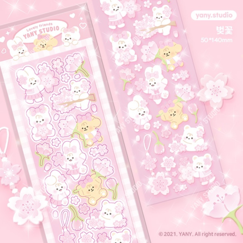 yany studio / Cherry Blossom stickers 貼紙