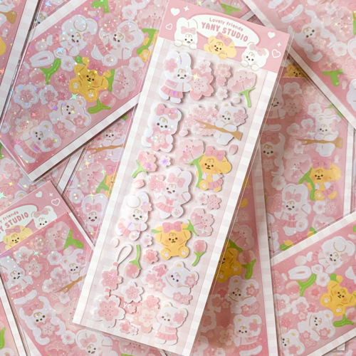 yany studio / Cherry Blossom stickers 貼紙