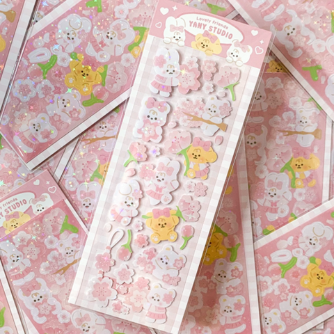 yany studio / Cherry Blossom stickers 貼紙